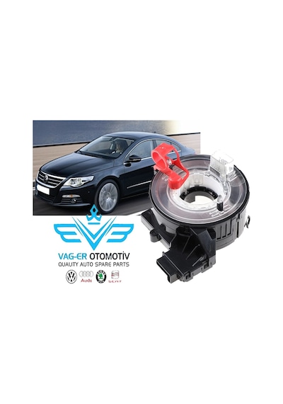 PASSAT CC B6 2009-2012 DREKSİYON AİRBAG ŞERİTİ ŞERİDİ 3C0959653B