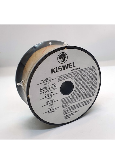 Kiswel K-Ngs Gazsız Özlü Kaynak Teli - 0.8 MM/0.9 KG.