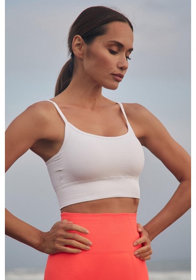 Jerf Gela Ayar Askılı Sport Bralet Beyaz 001