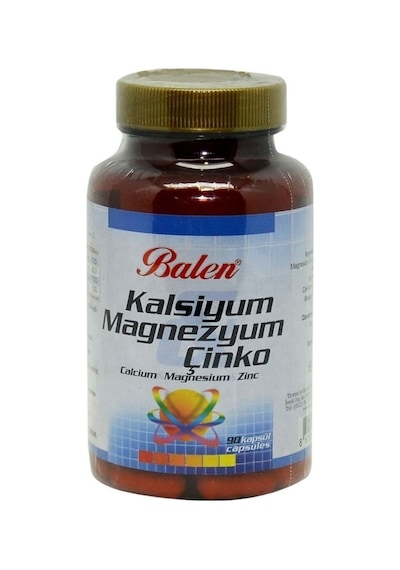 Balen Kalsiyum & Magnezyum & Çinko Kapsül - 90 Kapsül X 709 Mg