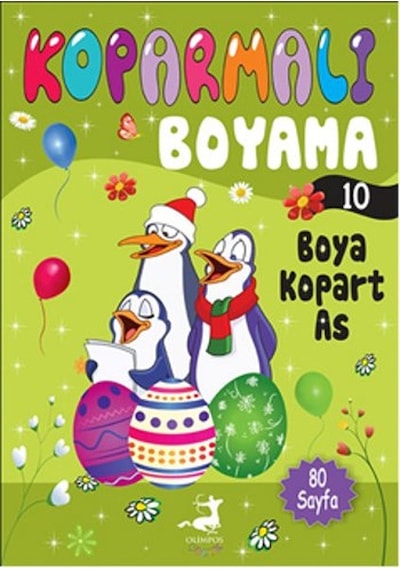 Koparmalı Boyama - 10- Olimpos Çocuk
