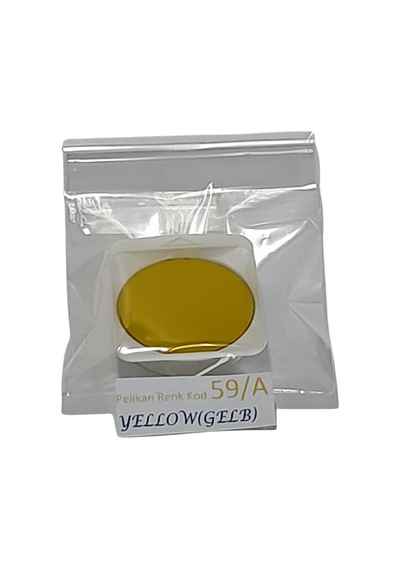 Pelikan Suluboya Tableti Tekli Yellow Gelb-hafif Koyu Sarı