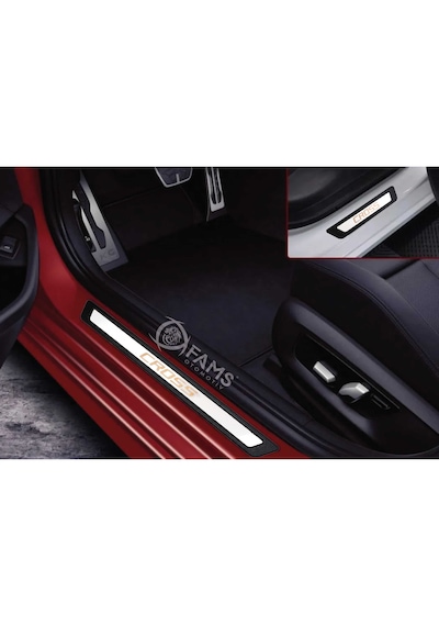 Fiat Egea Cross 2016-2025 Arası Krom Kapı Eşik Koruması 4 Prç. P.çelik