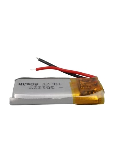 Sh Powermaster 301222 3.7v 60mah Lityum Polimer Li-po Batarya Ciklet Pil Najmaddin