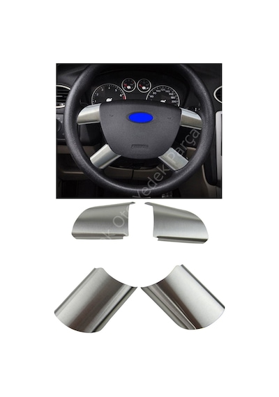 Yok Yok Oto Ford Connect Direksiyon Simidi Nikelajı Krom 2002-2013