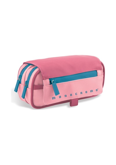 Monocromo İki Bölmeli Kalem Çantası Pastel Pembe 270652