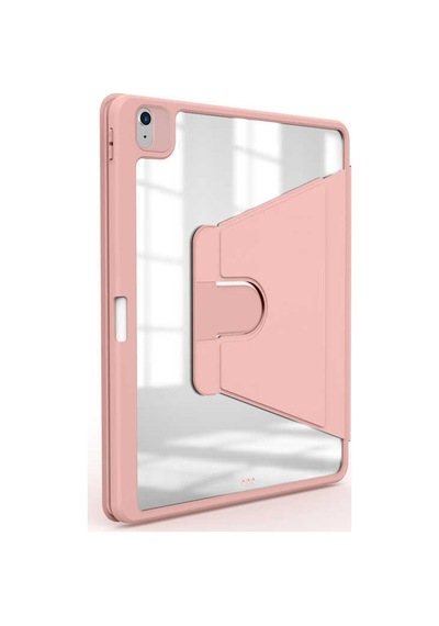 İpad Air 10.9 2020 4.nesil A2316-a2324-a2325-a2072 Uyumlu 360 Dönebilen Standlı Nayn Tablet Kılıfı - Koyu Yeşil - T19641
