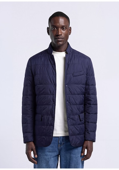 Dufy Erkek Slim Fit Lacivert Mont-27733