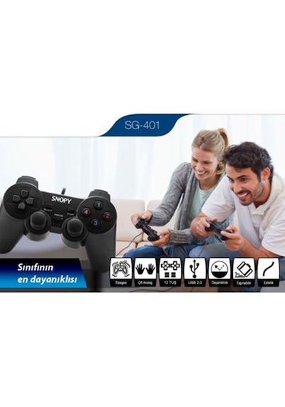 Sg-401 Usb Game Pad Tekli Oyun Kolu