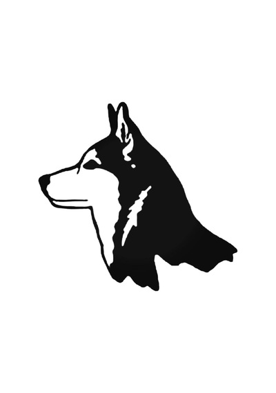 Wolf 6 Oto Sticker 20 Cm