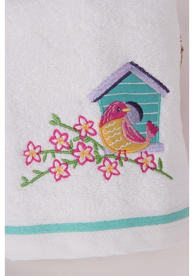 Baveno %100 Pamuk Nakışlı 40X70 El/Yüz Havlusu