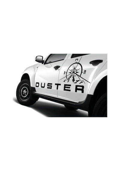 160 X 56 cm - Dacia Duster Pusula Off Road Oto Sticker