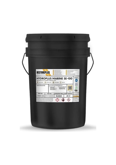 Restoreplus Hydroplus Marıne Se-100 Üstün Performanslı Sentetik Hidrolik Sıvısı 20 Lt