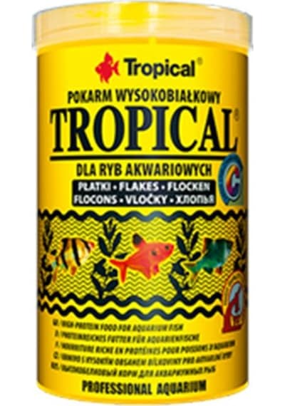 Tropical Yüksek Protein İçerikli Pul Balık Yemi 100 Ml 20 G
