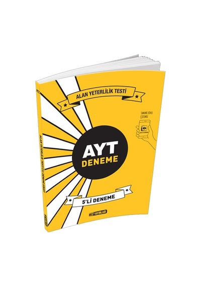 Ayt Deneme 5Li Deneme Hız Yayınları N11.5670