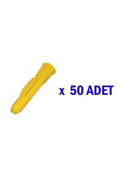 Roket Dübel 8mm - 50 Adet Dübel Diğer