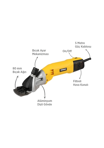RTRMAX RTM923 Koyun Kırkma Makinası 500 W