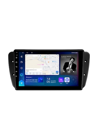 Seat Ibiza 2009-2012 Android Multimedya Carplay Android Auto Navigasyon 10gb Ram 256gb Pro 9"