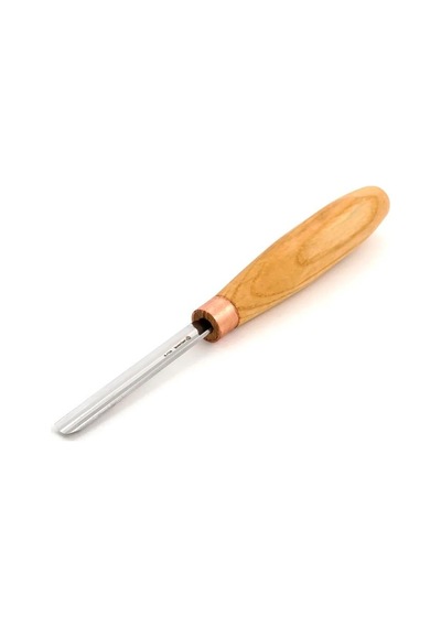 Beavercraft K8/08 Kompakt Düz Oluklu Ahşap Oyma Iskarpelası, Sweep 8, 8 Mm