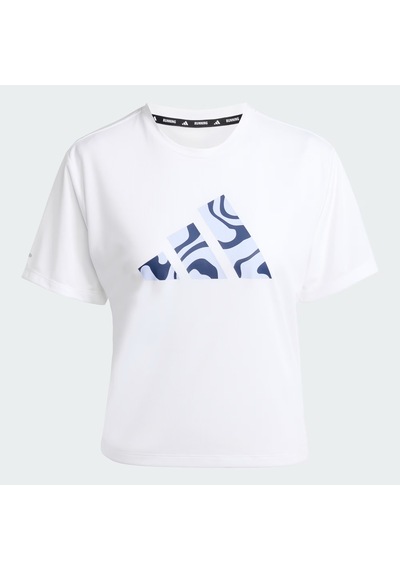 Adidas Run It Brand Love Kadın T-shirt Jd2349 Beyaz