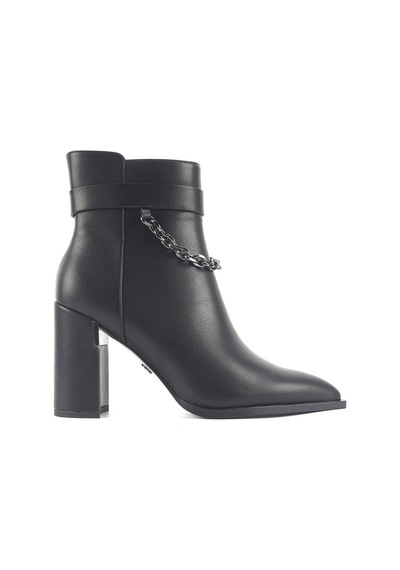 Nine West Flora 4pr Siyah Kadın Topuklu Bot 000000000101701975 Siyah