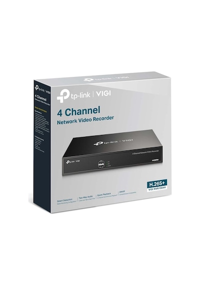 Tp-link Vigi Nvr1004h 4 Kanal 1 Sata Nvr Kayıt Cihazı H265+