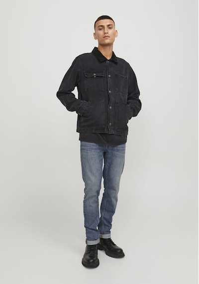Jack & Jones Erkek Glenn 271 Slim Fit Jean 12252977 Blue Denim Mavi