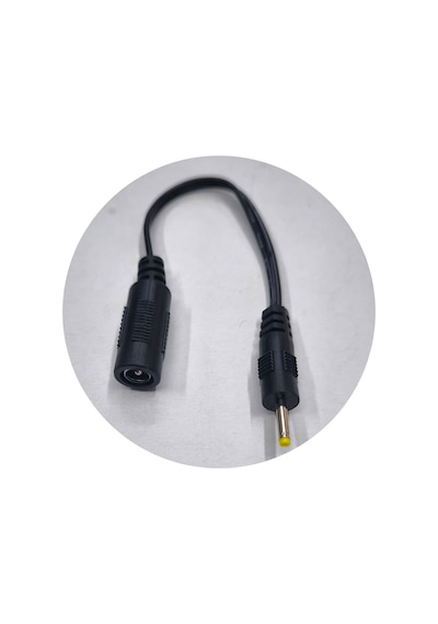 5.5mm 2.5mm To 2.5mm 0.7mm Çevirici Şarj Kablosu 15cm