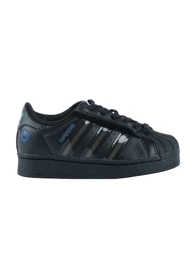 Adidas Superstar Çocuk Siyah Işıklı Spor Ayakkabı Js1291 Siyah