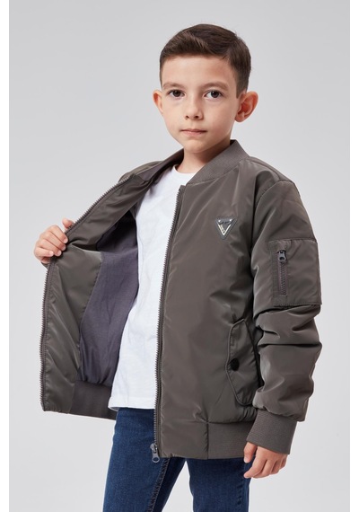 Benitto Kids Benittokids Erkek Çocuk Bomber Ceket 51319 Gri