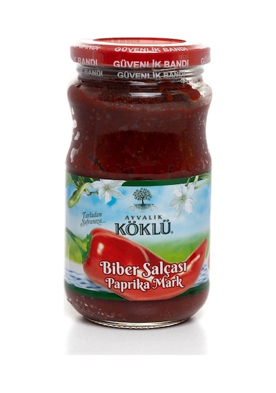 Köklü Ayvalık Tatlı Biber Salçası 350 G