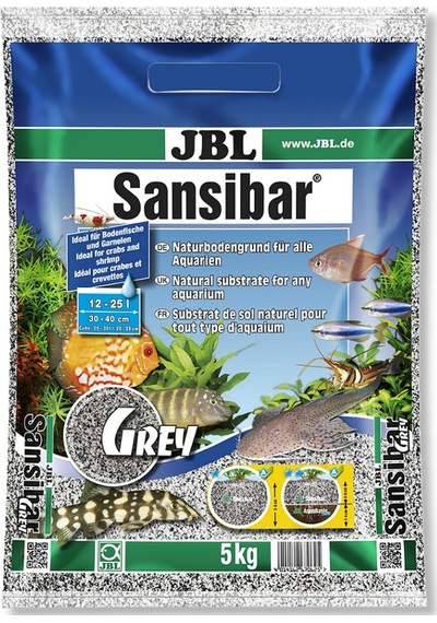 Jbl Sansibar Grey 0.2-0.6 Mm İnce Akvaryum Kumu 5 KG