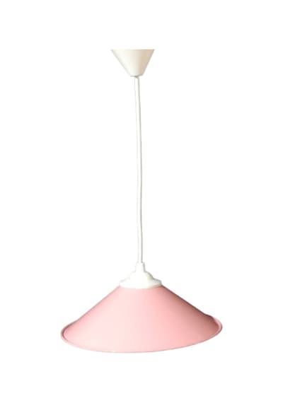Pembe Kız Çocuk Odası Avize Abajur Takımı
