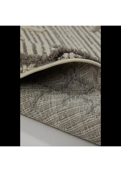 Hoom Rugs Step 2205 Gri İskandinav Halı Gri