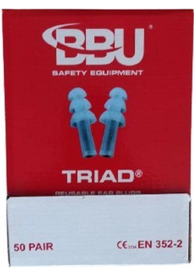 Kulak Tıkacı Bbu Ep600 Triad 25,7 Db 50çift