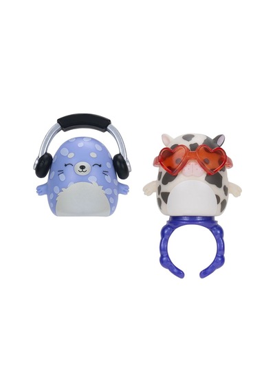 Squishmallows Squish-a-longs 8 Figür + Yüzük Set Seri 2 Al0084
