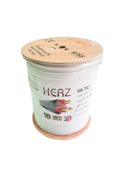Herz Hr-7003 Rg6U6 Anten Kablosu 80Tel 300Metre