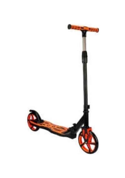 Katlamalı 2 Tekerlekli Dev Teker Scooter +12 Yaş Tekerlek Çapı 20cm Turuncu Turuncu