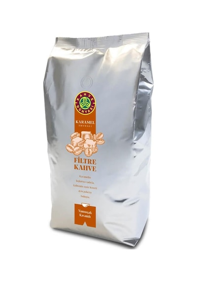 Kahve Dünyası Karamel Aromalı Filtre Kahve Çekirdek 1 Kg.