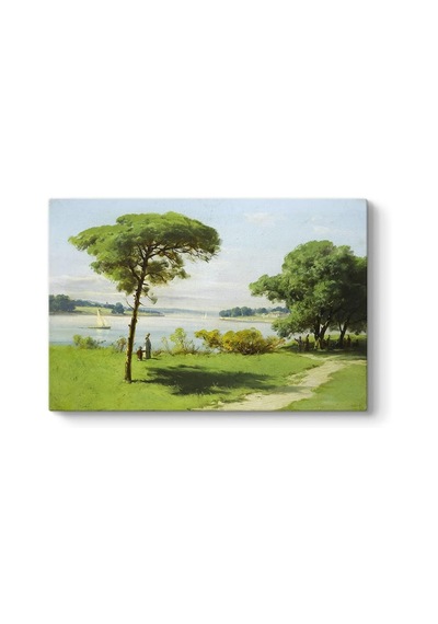 Hoca Ali Rıza - Manzara Tablosu 45 X 30