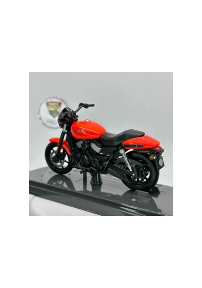 Harley Davidson Street 750 Maket Motor - 1:18 Maisto Kırmızı