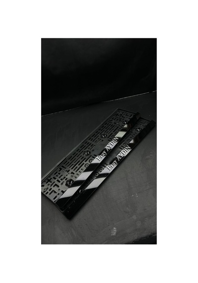 5d Ultra Parlak Gri Renk Kabartma Takmatik Pleksi Plakalık - 579957174