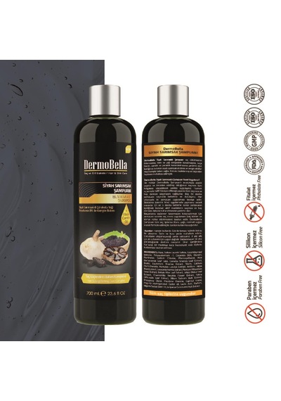 Dermobella Siyah Sarımsak Şampuanı 700 ML