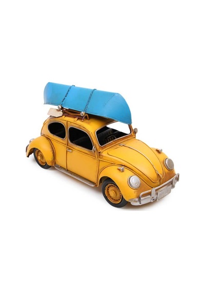 Volkswagen Beetle Classic Vosvos Dekoratif Metal Araba