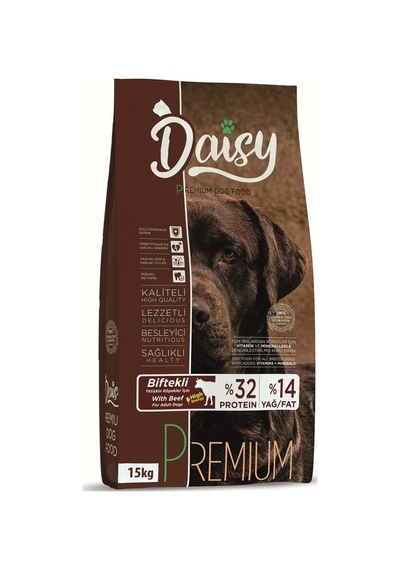 Daisy High Energy Biftekli Yetişkin Köpek Maması 15 Kg