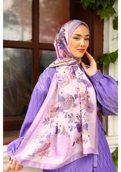 Silk Home Olinda Şal 49004-26 Eflatun