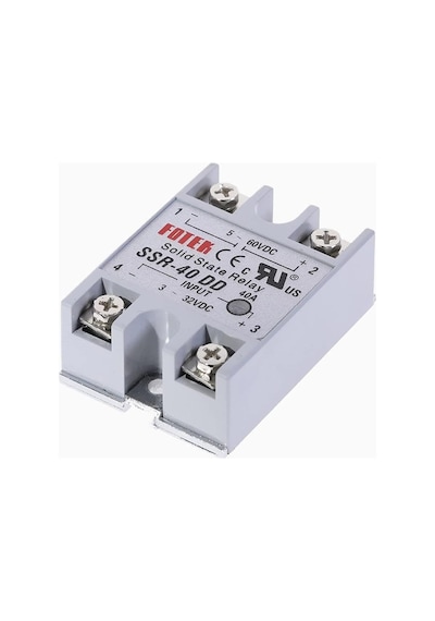 Ssr-40dd Ssr Solid State Röle 40a 3-32v Giriş 5-60v Çıkış Katı Hal Rölesi
