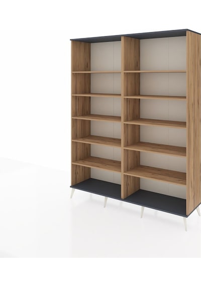Hyperion Gardrop 10 Raflı 176x44x221 Çam-antrasit/çam Antrasit/çam Hyperion Gardrop 10 Raflı 176x44x221 Çam-antrasit/çam Antrasit/çam