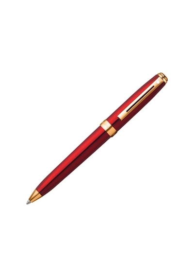 Sheaffer 9804-2 Prelude Mını Tükenmez Kalem Kırmızı Altın Muhtelif