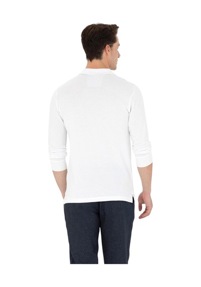 U.S. Polo Assn. Erkek Basic Sweatshirt 50269404 Beyaz